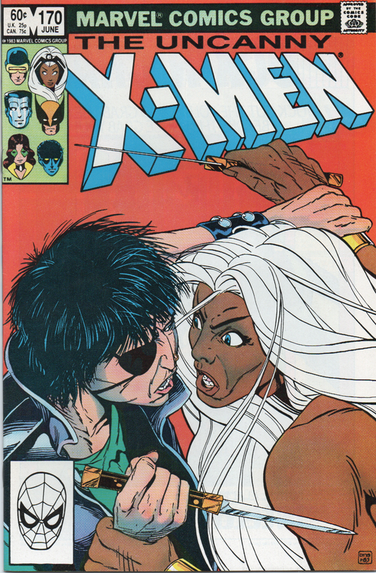 The Uncanny X-Men #170 Comic Book From TheGlassyLass.com - Front Cover
