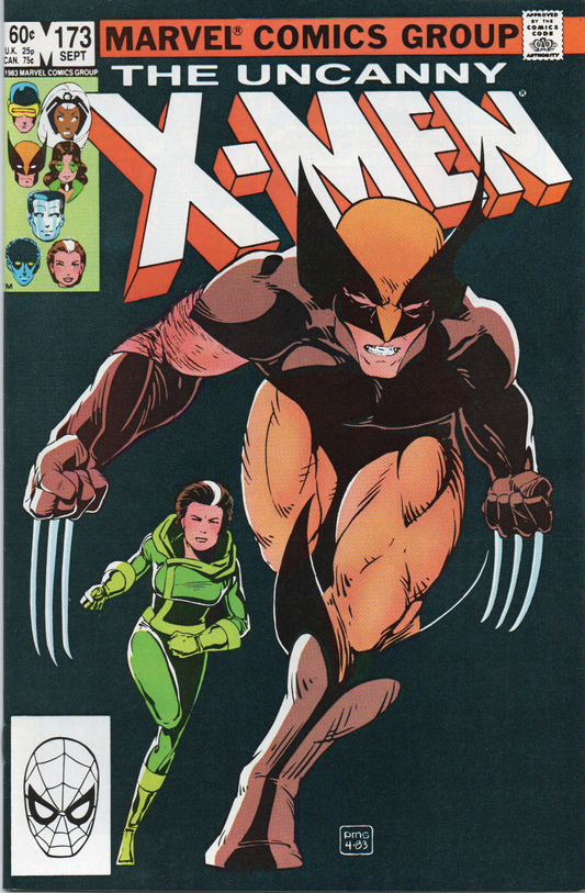 The Uncanny X-Men #173 Comic Book From TheGlassyLass.com - Front Cover