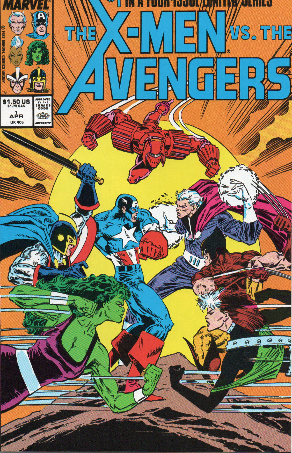 The X-Men vs The Avengers #1 by Marvel Comics - Ungraded from TheGlassyLass.com