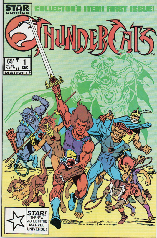ThunderCats #1 Comic Book (Ungraded) From TheGlassyLass.com (Front Cover)