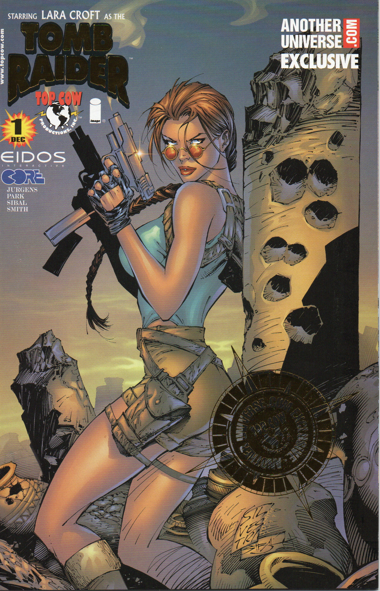 Lara Croft as The Tomb Raider #1AU.Gold by Top Cow Comics - Ungraded from TheGlassyLass.com