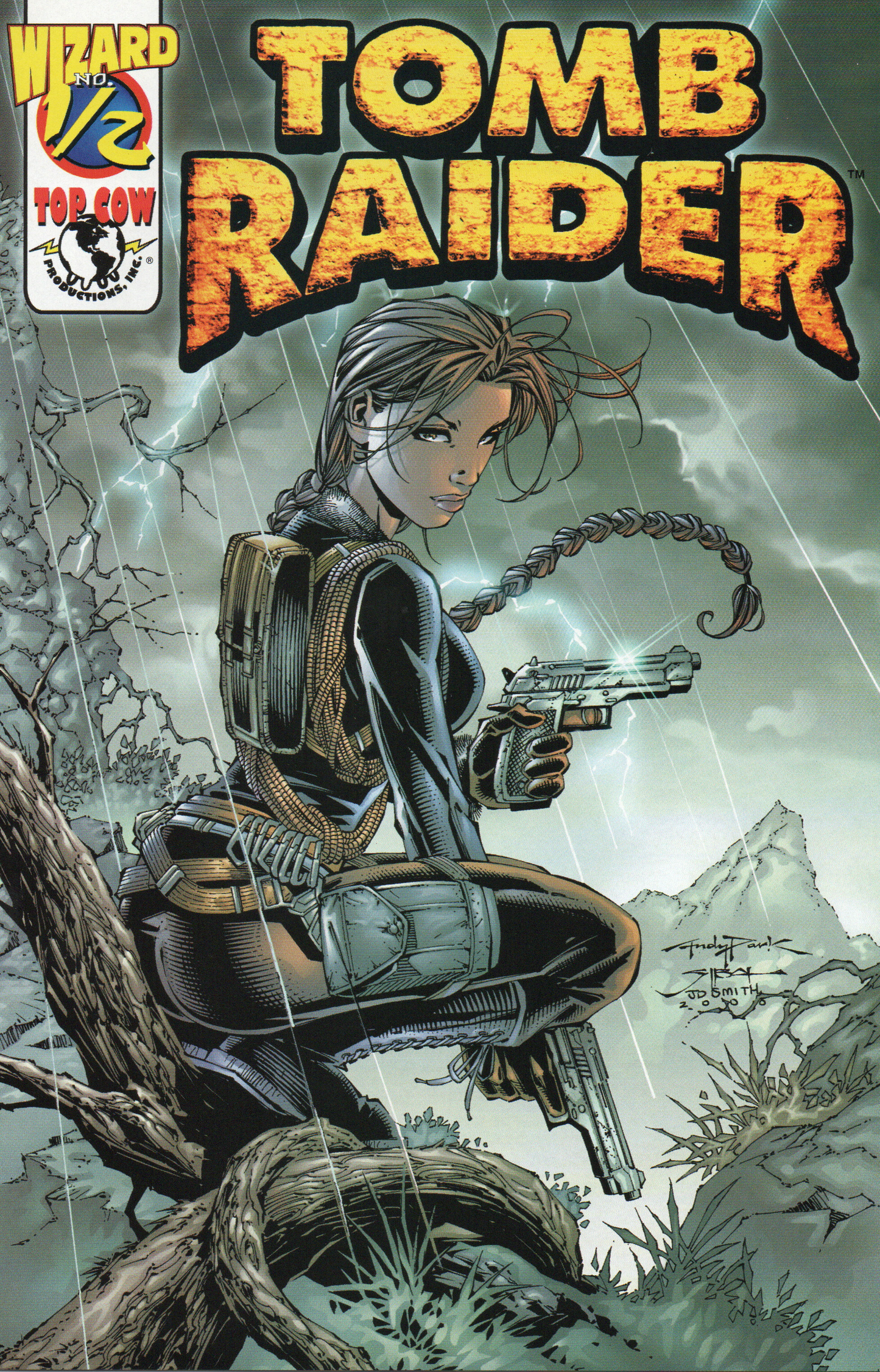 Lara Croft as The Tomb Raider #1/2 by Top Cow & Wizard Comics with COA - Ungraded from TheGlassyLass