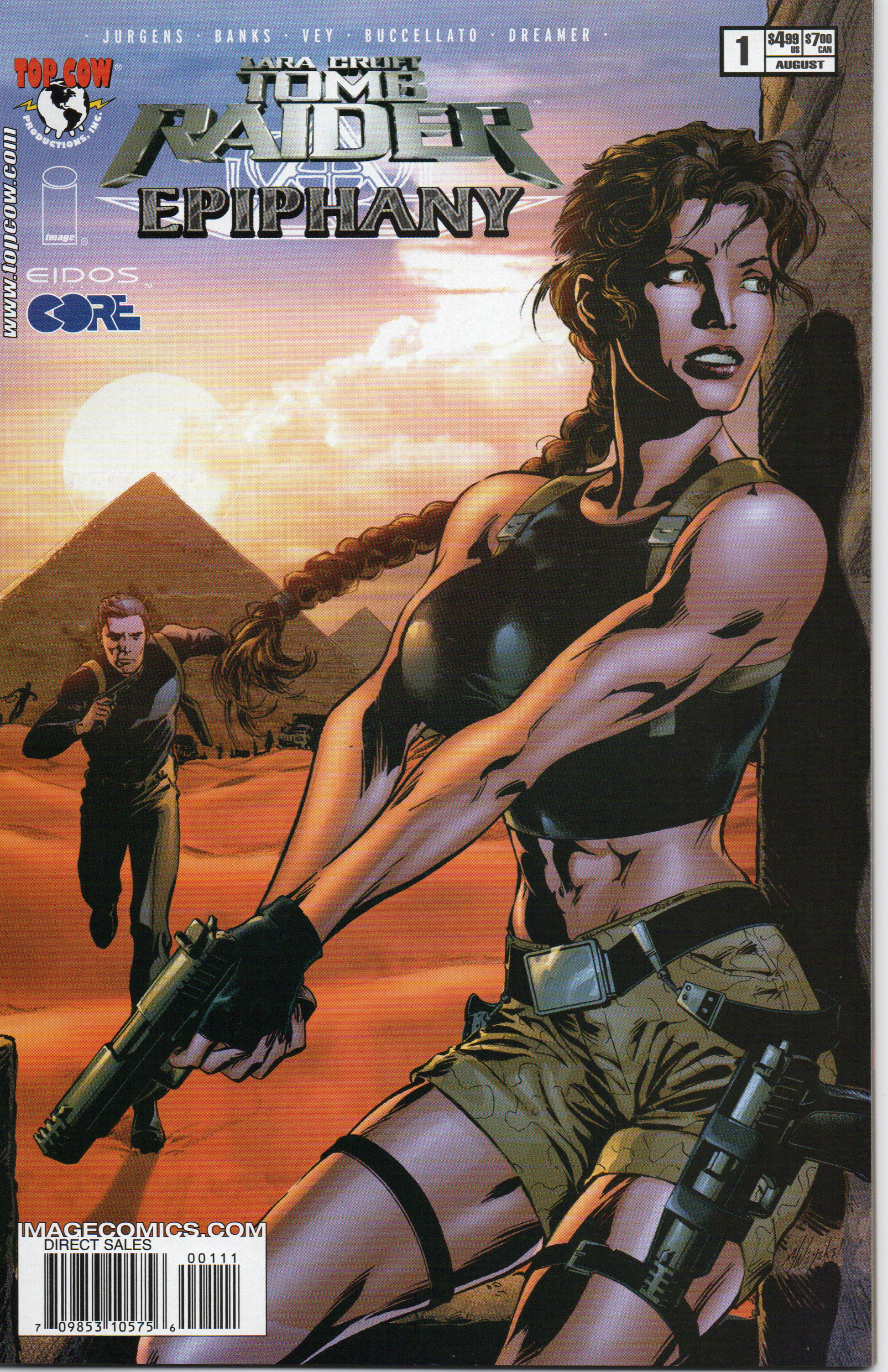 Tomb Raider "Epiphany" comic book by Top Cow Comics - Ungraded from TheGlassyLass.com