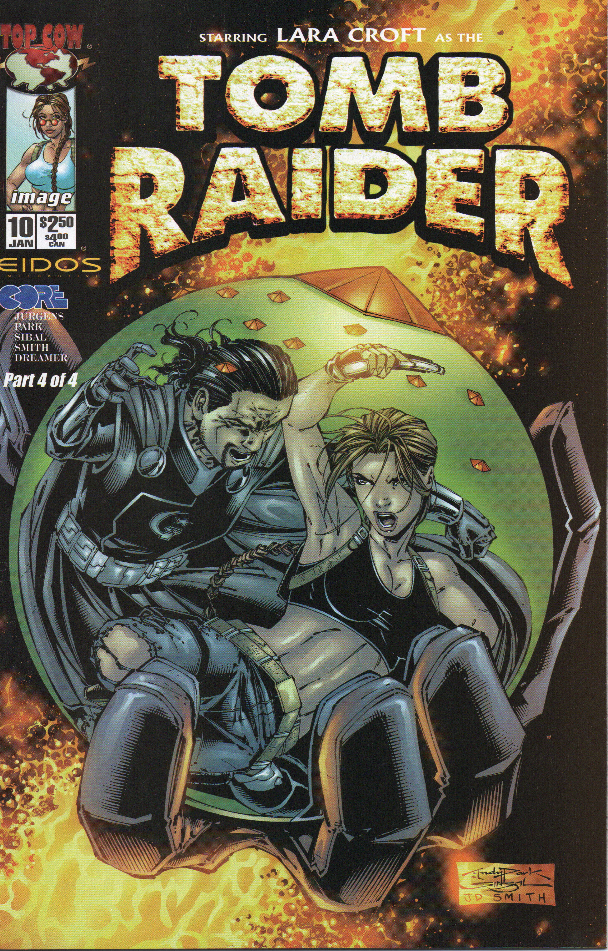 Tomb Raider Starring Lara Croft #10 by Top Cow Comics - Ungraded by TheGlassyLass.com