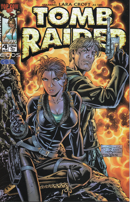 From my husband's personal collection, this Tomb Raider Starring Lara Croft #4A by Top Cow Comics - Ungraded by TheGlassyLass.com