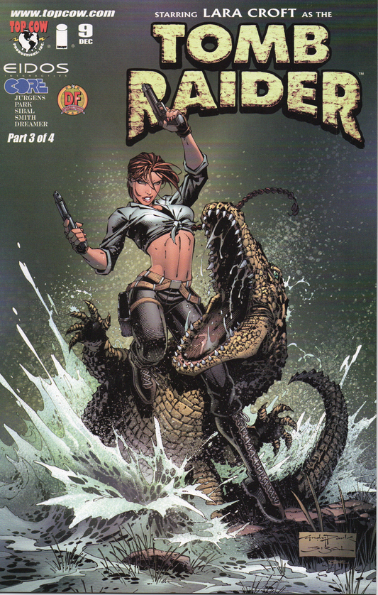 Tomb Raider Starring Lara Croft #9DF w/COA by Top Cow Comics - Ungraded by TheGlassyLass