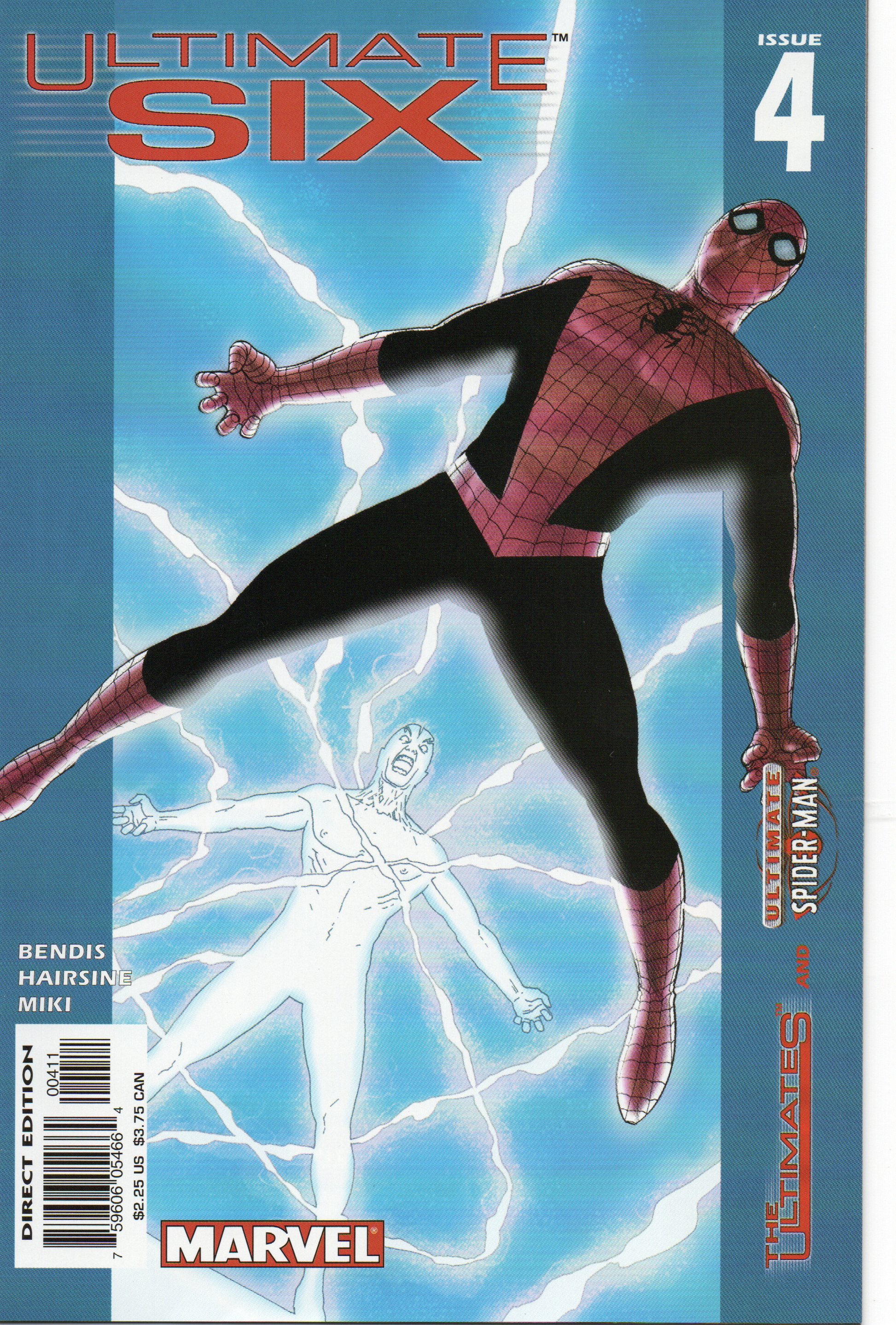 Spider-Man Ultimate Six #4 Comic Book by Marvel Comics at TheGlassyLass.com