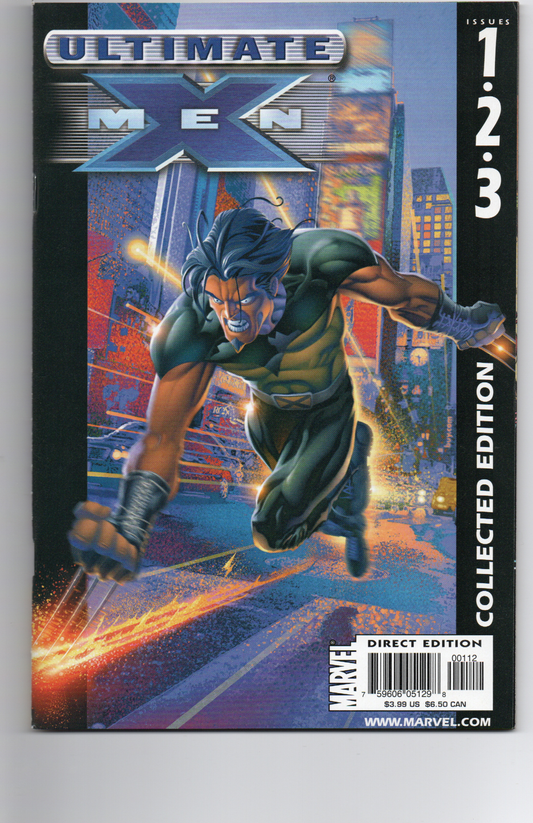 Ultimate X-Men Collected #1 (2nd Printing) TPB Comic Book From TheGlassyLass.com - Front Cover