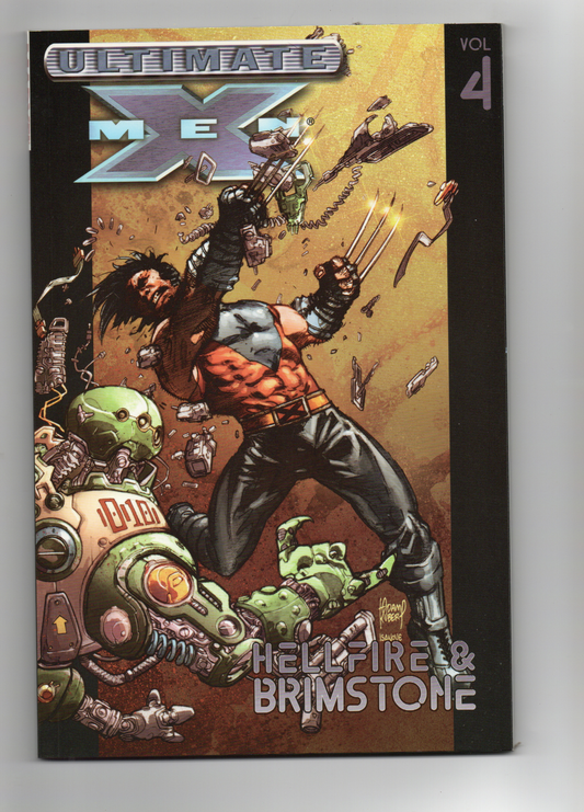 Ultimate X-Men TPB #4 (1st Printing) Comic Book From TheGlassyLass.com - Front Cover