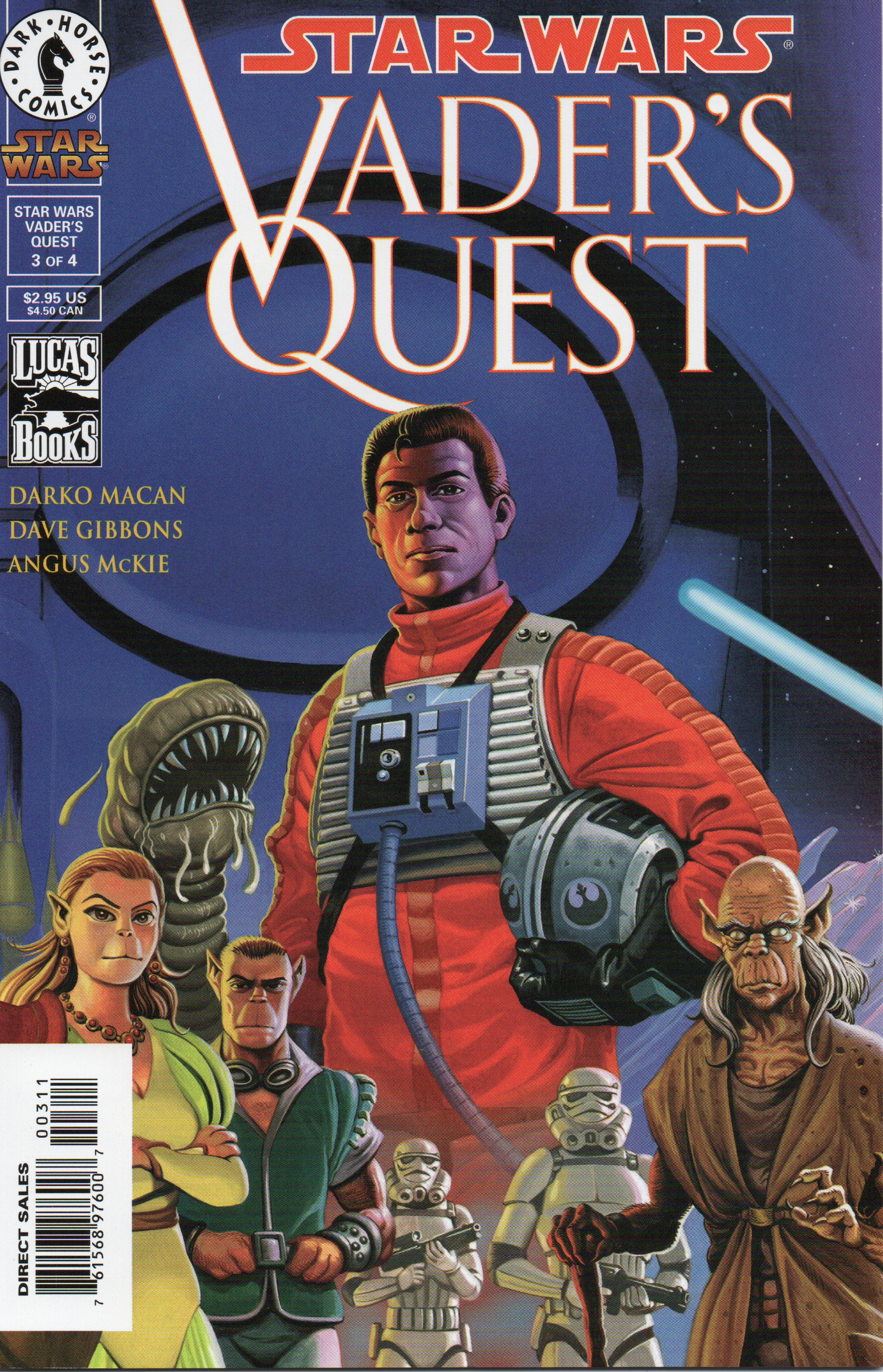 Star Wars "Vader's Quest" #3 Comic Book by Dark Horse Comics at TheGlassyLass.com