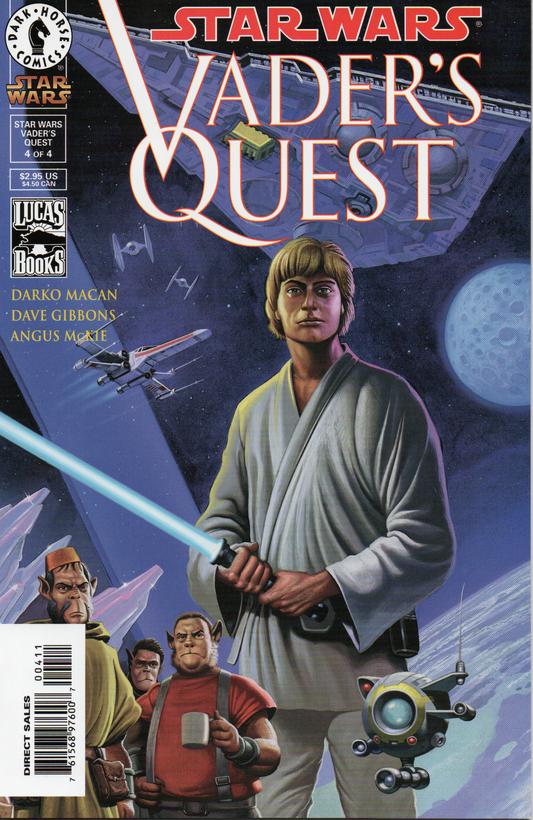 Star Wars "Vader's Quest" #4 Comic Book by Dark Horse Comics at TheGlassyLass.com