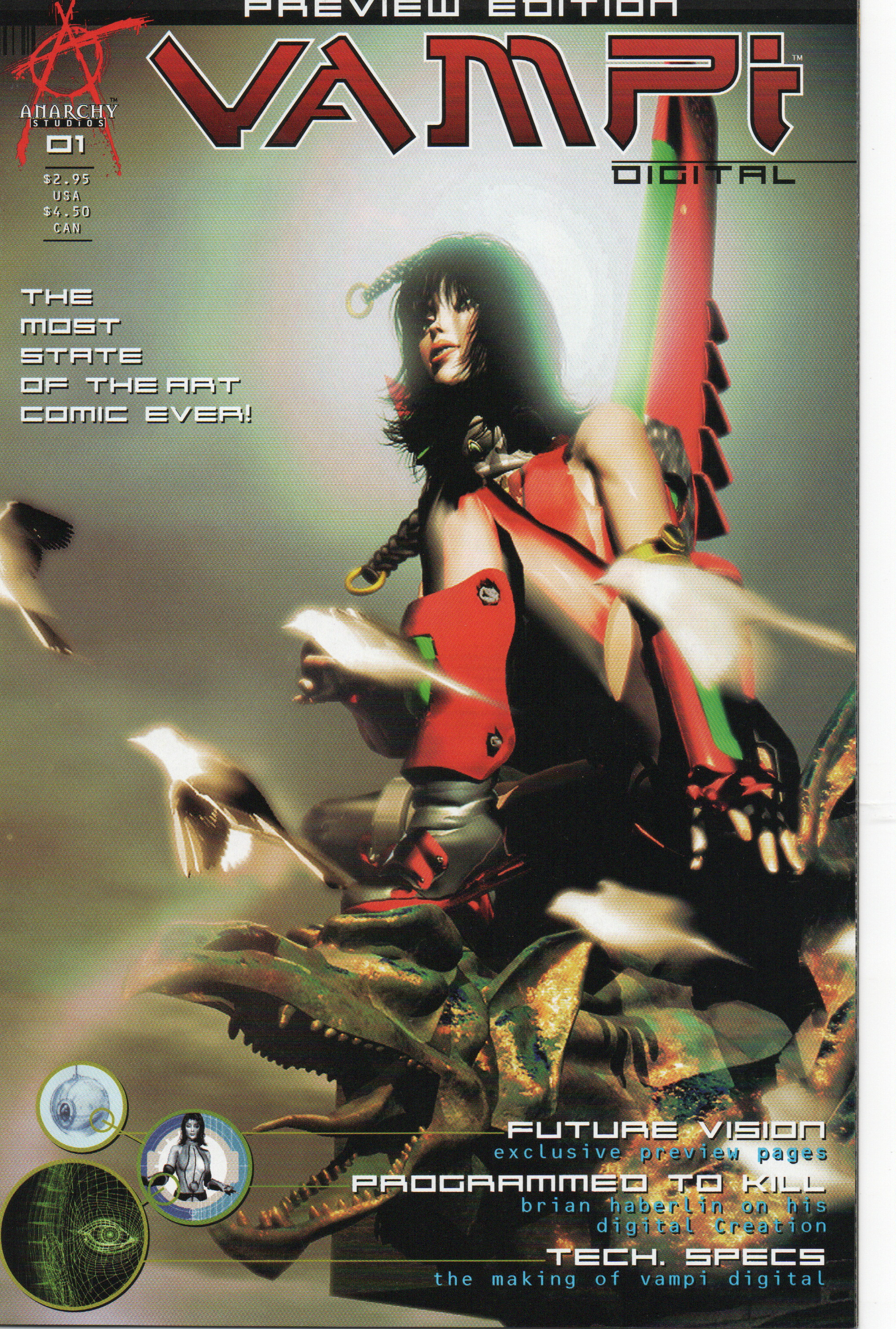 Vampi Digital Edition Comic Book by Anarchy Studios at TheGlassyLass.com