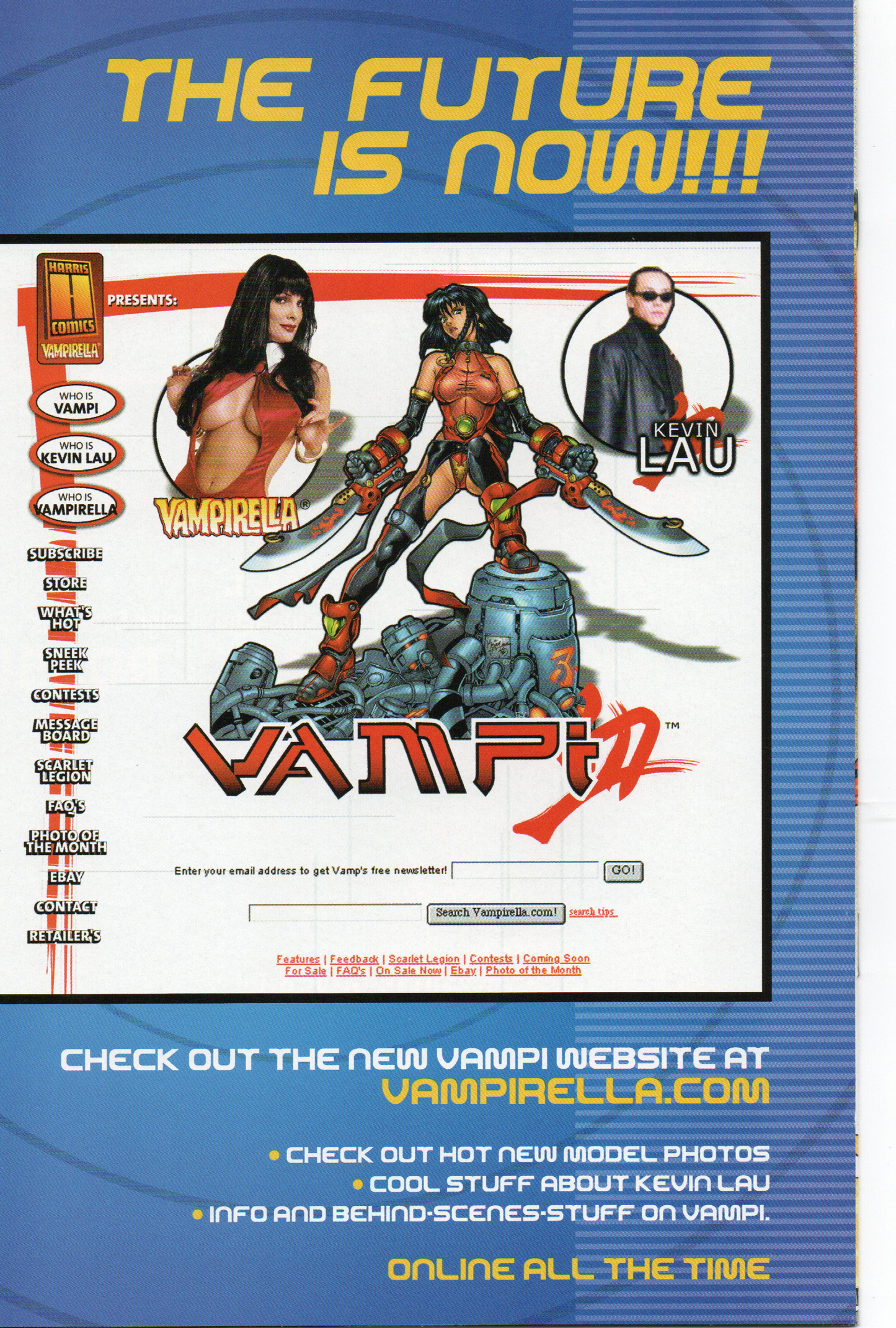 Vampi #1/2B (Wizard Variant Cover) Comic Book by Anarchy Studios at TheGlassyLass.com