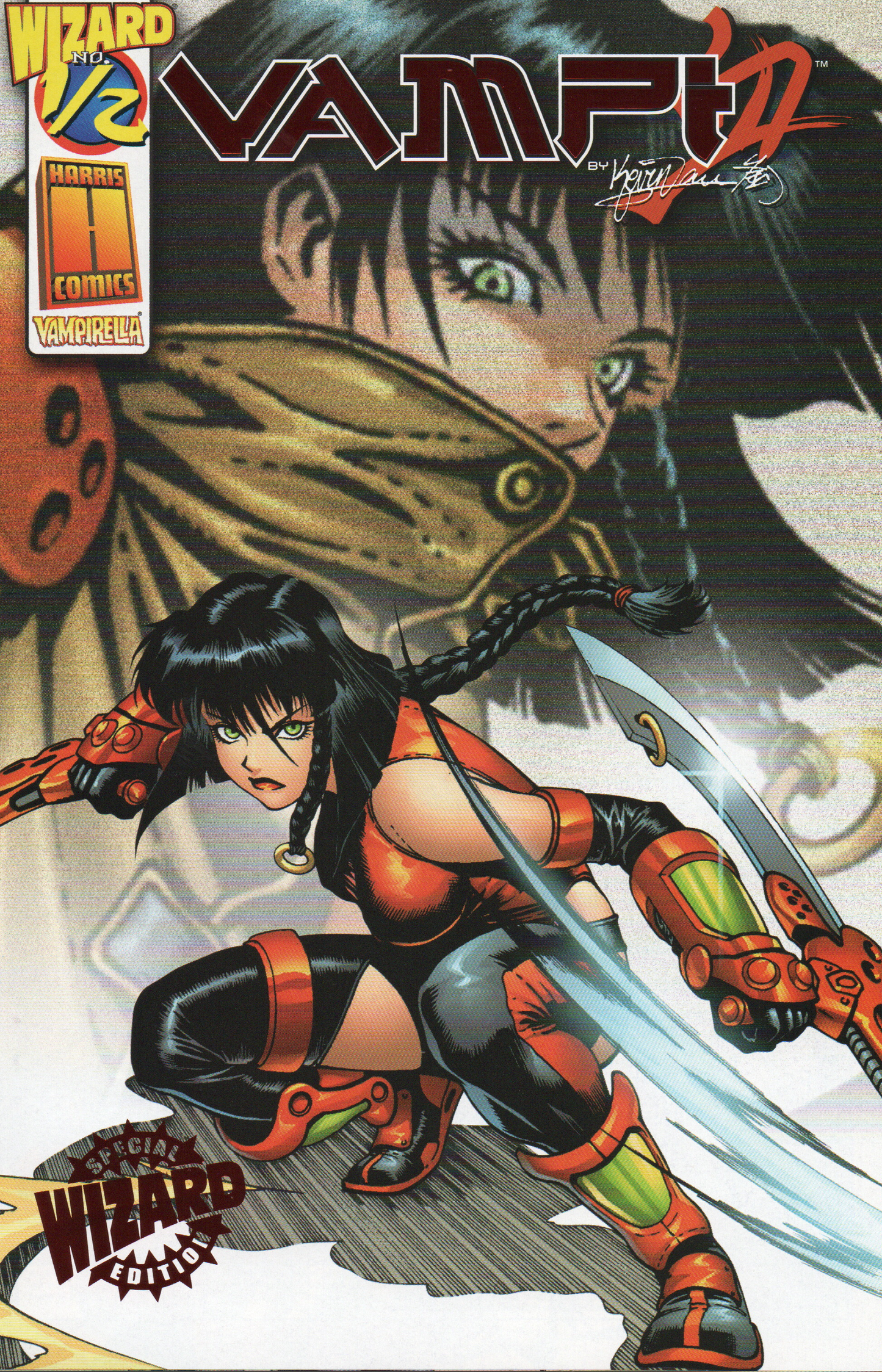 Vampi #1/2B (Wizard Variant Cover) Comic Book by Anarchy Studios at TheGlassyLass.com