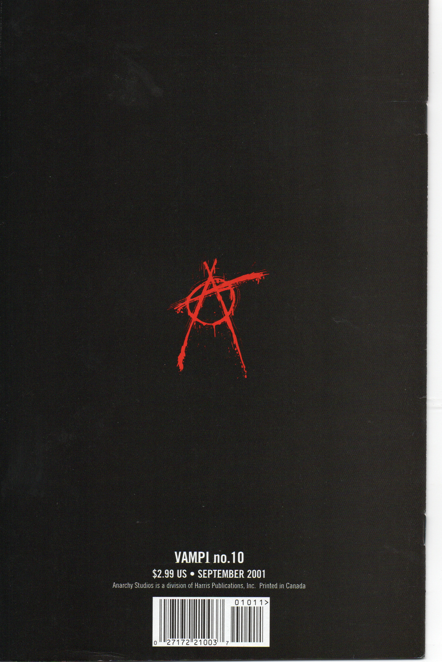 Vampi #10 Comic Book by Anarchy Studios at TheGlassyLass.com