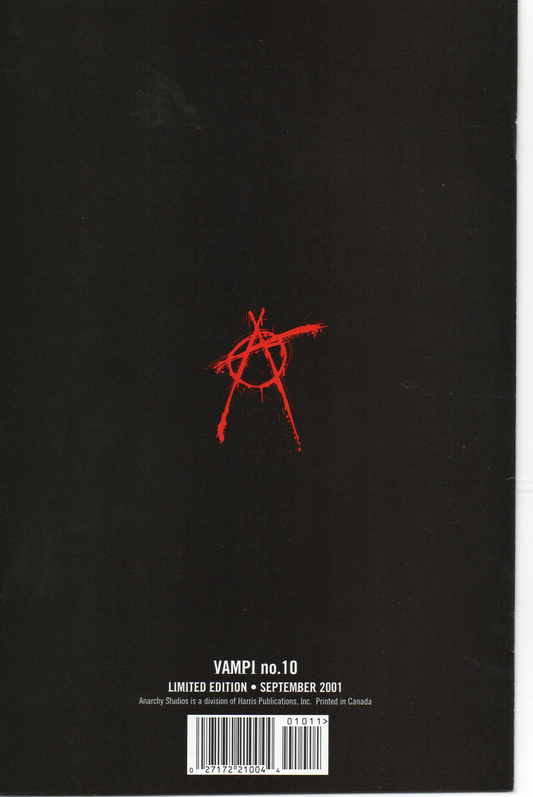 Vampi #10B (Variant Cover) Comic Book by Anarchy Studios at TheGlassyLass.com