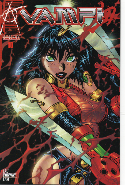 Vampi #10B (Variant Cover) Comic Book by Anarchy Studios at TheGlassyLass.com