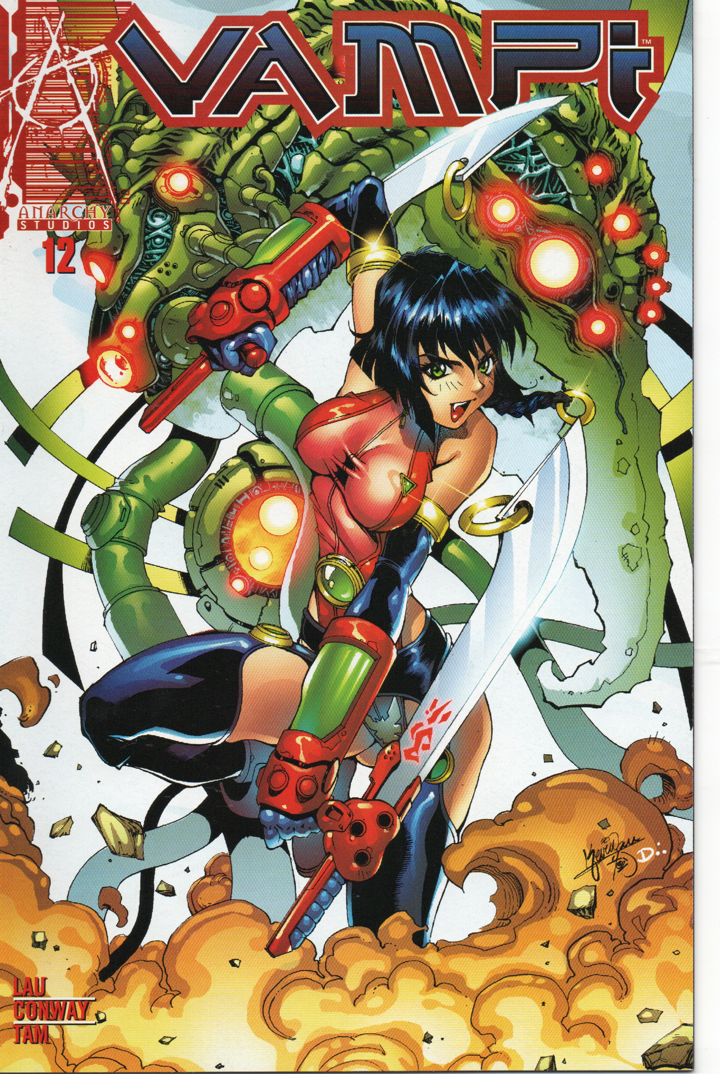 Vampi #12 Comic Book by Anarchy Studios at TheGlassyLass.com