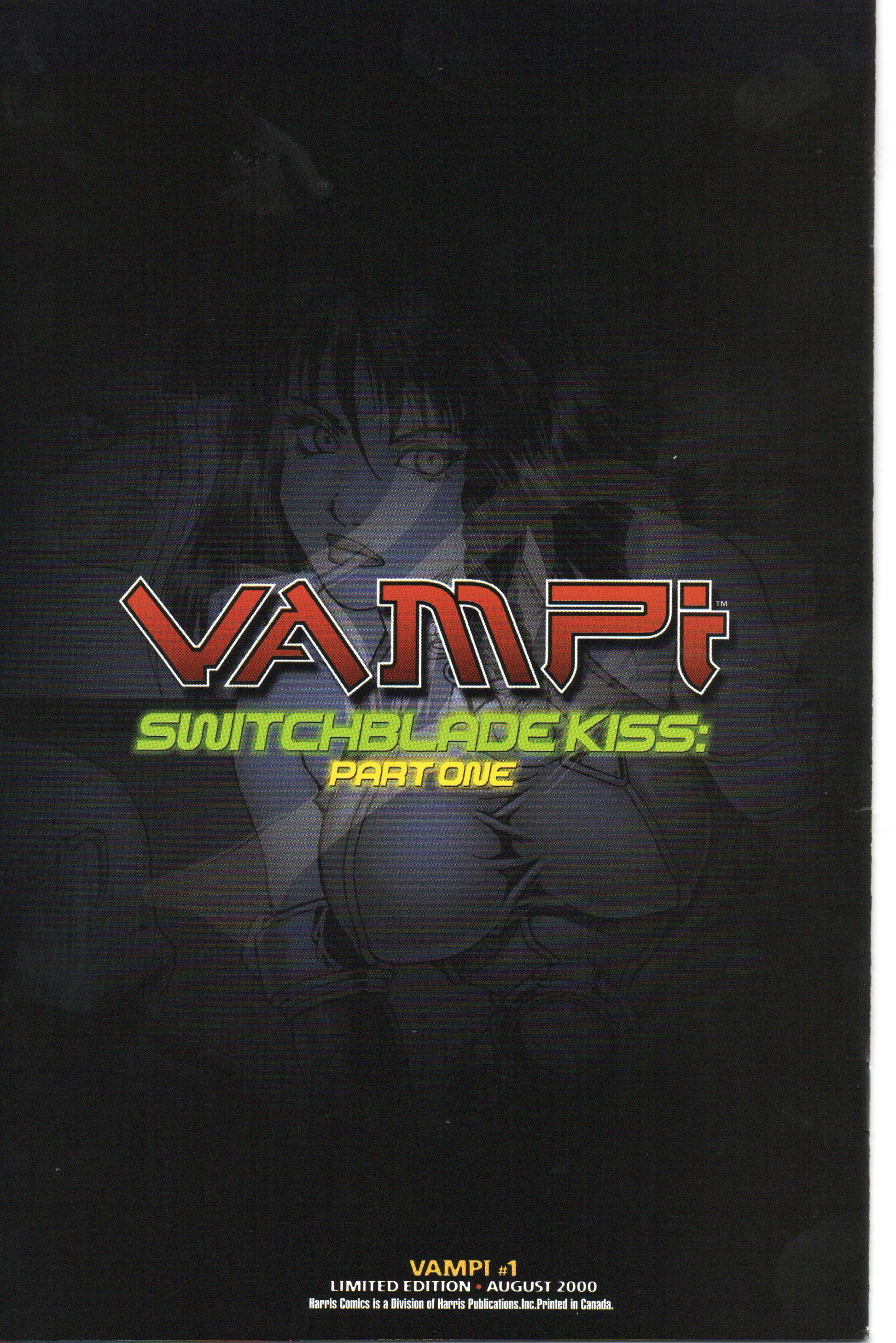 Vampi #1C (Variant Cover) Comic Book by Anarchy Studios at TheGlassyLass.com