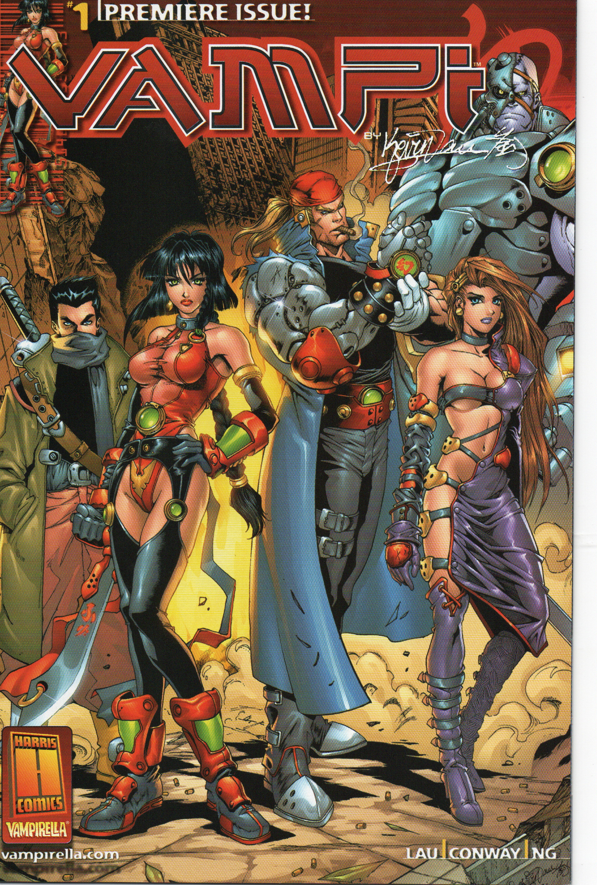 Vampi #1C (Variant Cover) Comic Book by Anarchy Studios at TheGlassyLass.com