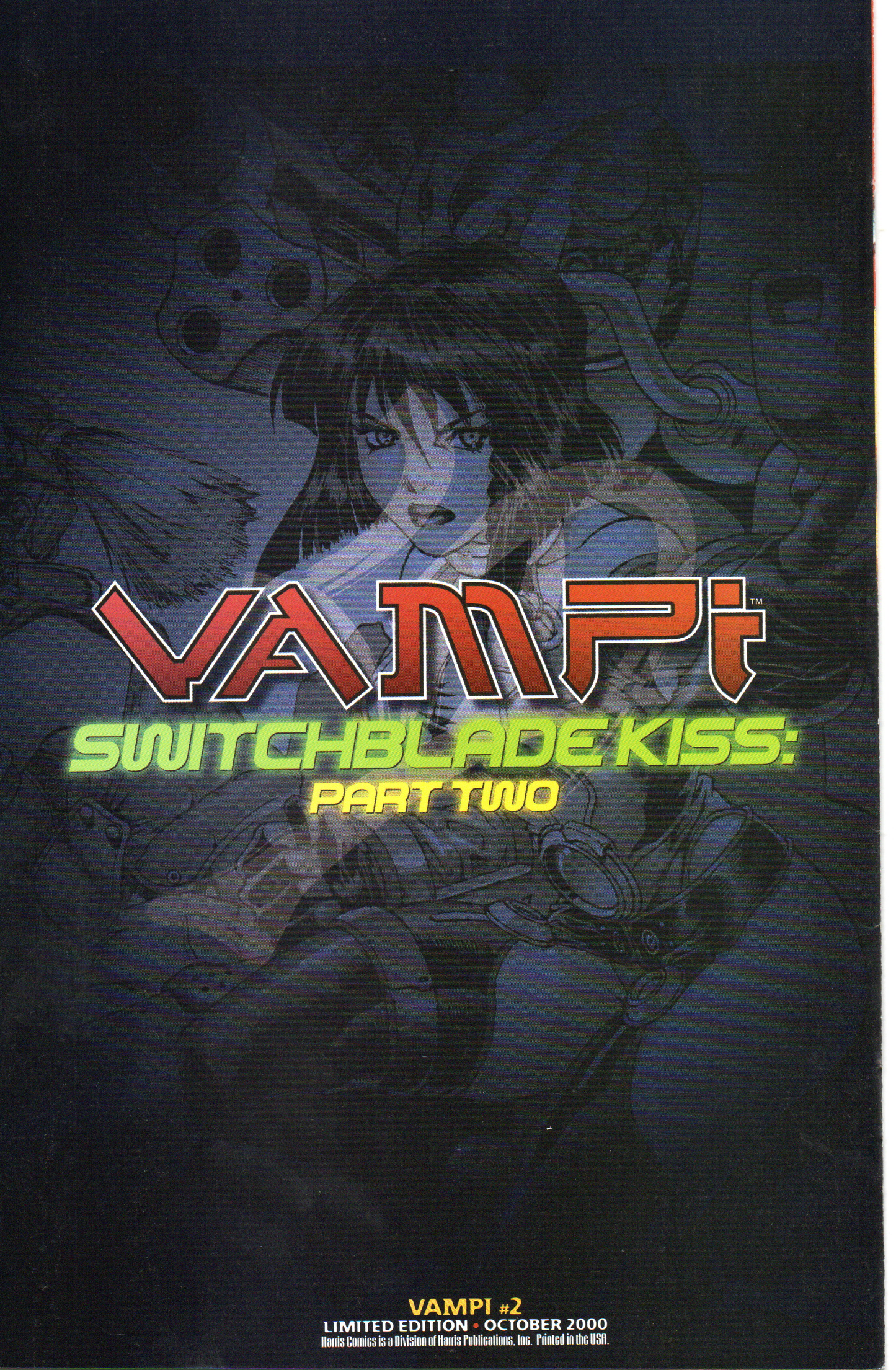 Vampi #2L (Variant Cover) Comic Book by Anarchy Studios at TheGlassyLass.com