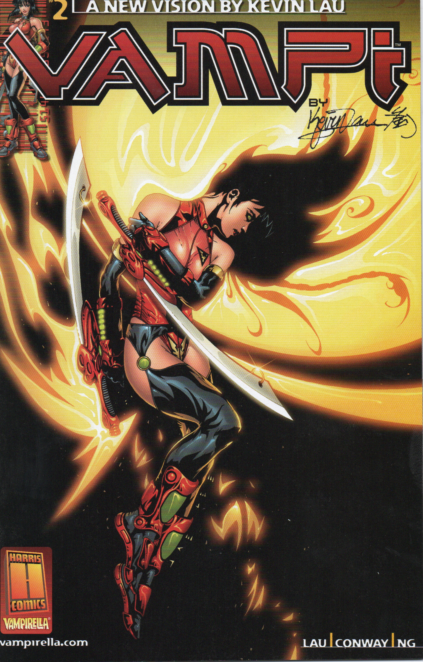 Vampi #2L (Variant Cover) Comic Book by Anarchy Studios at TheGlassyLass.com