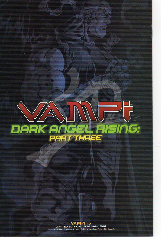 Vampi #6B (Variant Cover) Comic Book by Anarchy Studios at TheGlassyLass.com