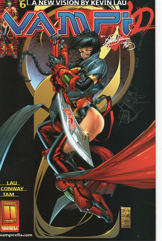Vampi #6B (Variant Cover) Comic Book by Anarchy Studios at TheGlassyLass.com