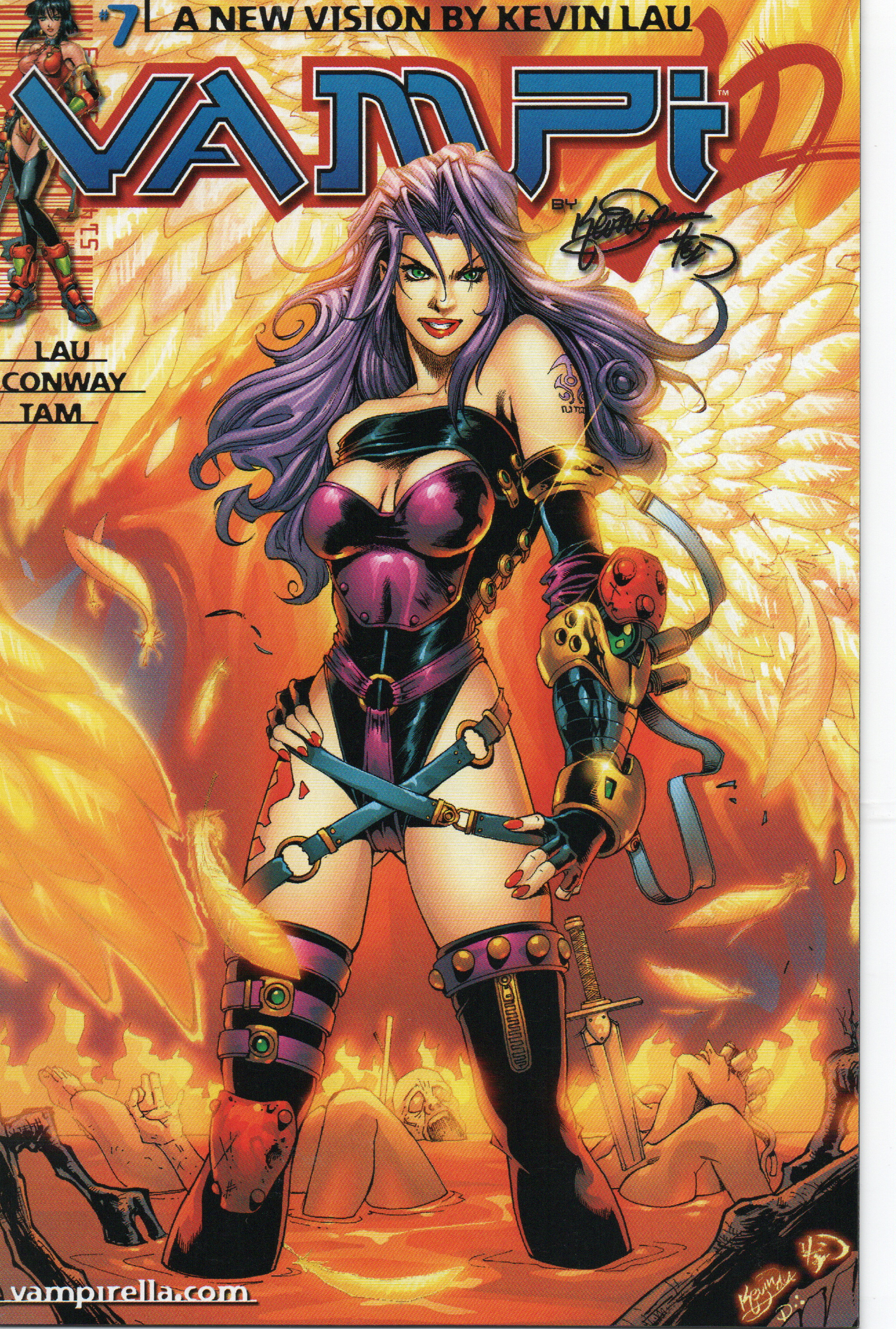 Vampi #7 Comic Book by Anarchy Studios at TheGlassyLass.com