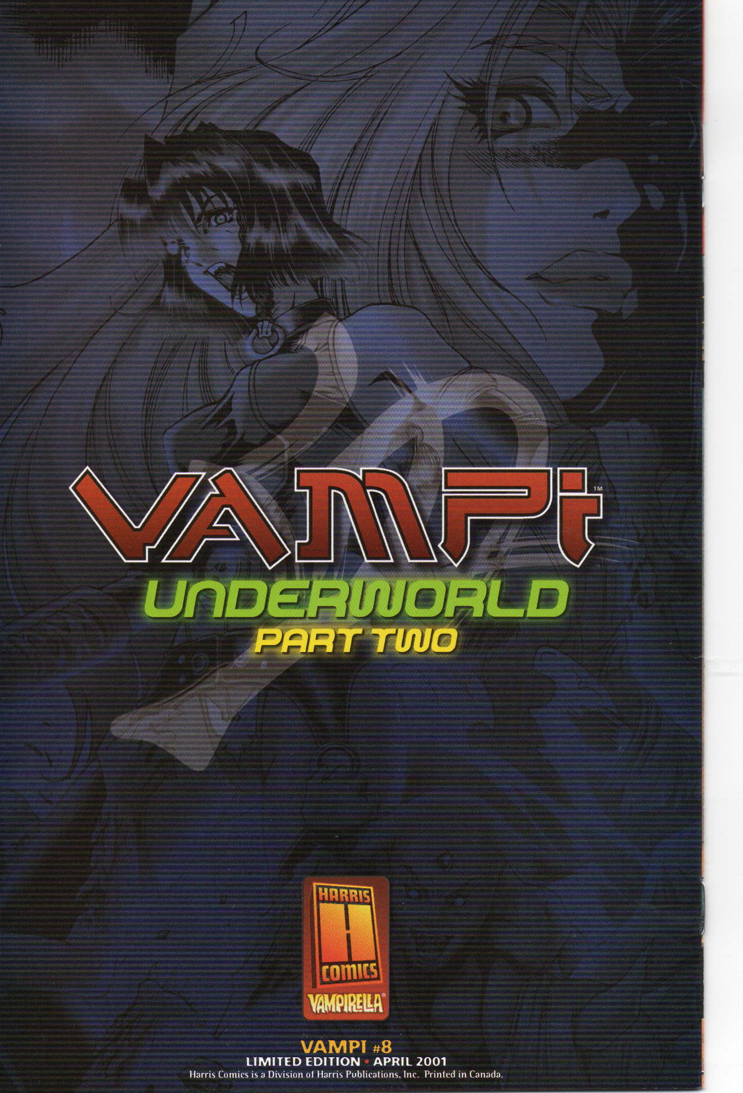 Vampi #8B (Variant Cover) Comic Book by Anarchy Studios at TheGlassyLass.com