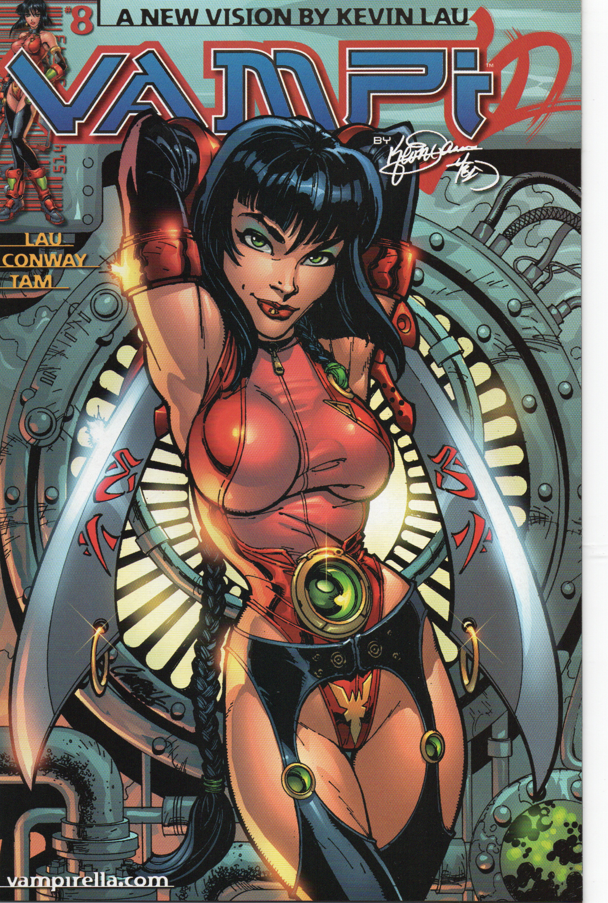 Vampi #8B (Variant Cover) Comic Book by Anarchy Studios at TheGlassyLass.com