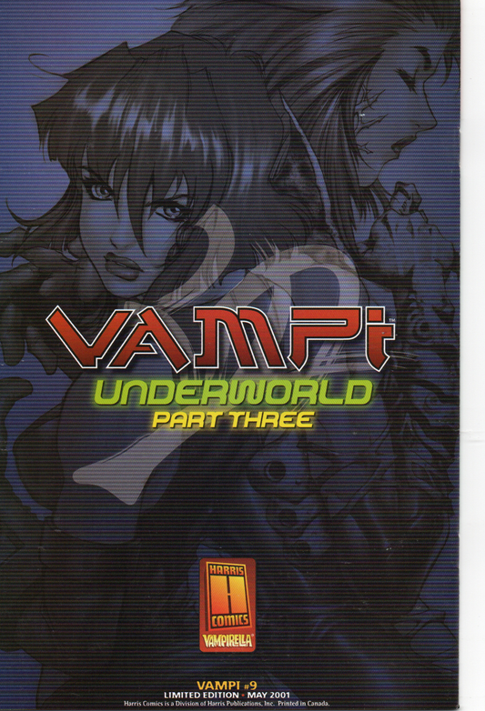 Vampi #9B (Variant Cover) Comic Book by Anarchy Studios at TheGlassyLass.com