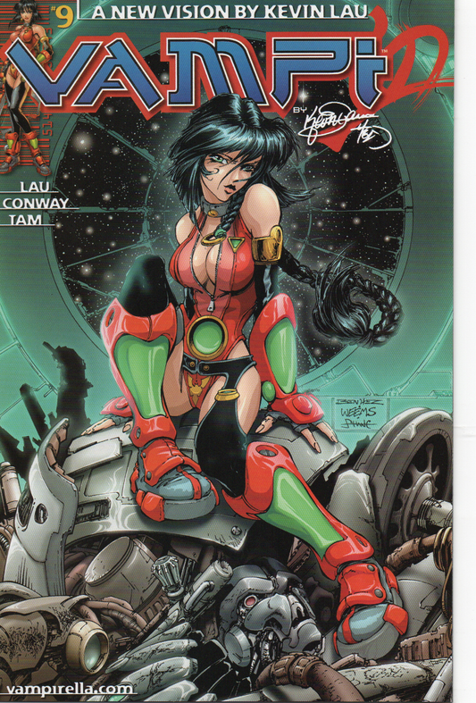 Vampi #9B (Variant Cover) Comic Book by Anarchy Studios at TheGlassyLass.com