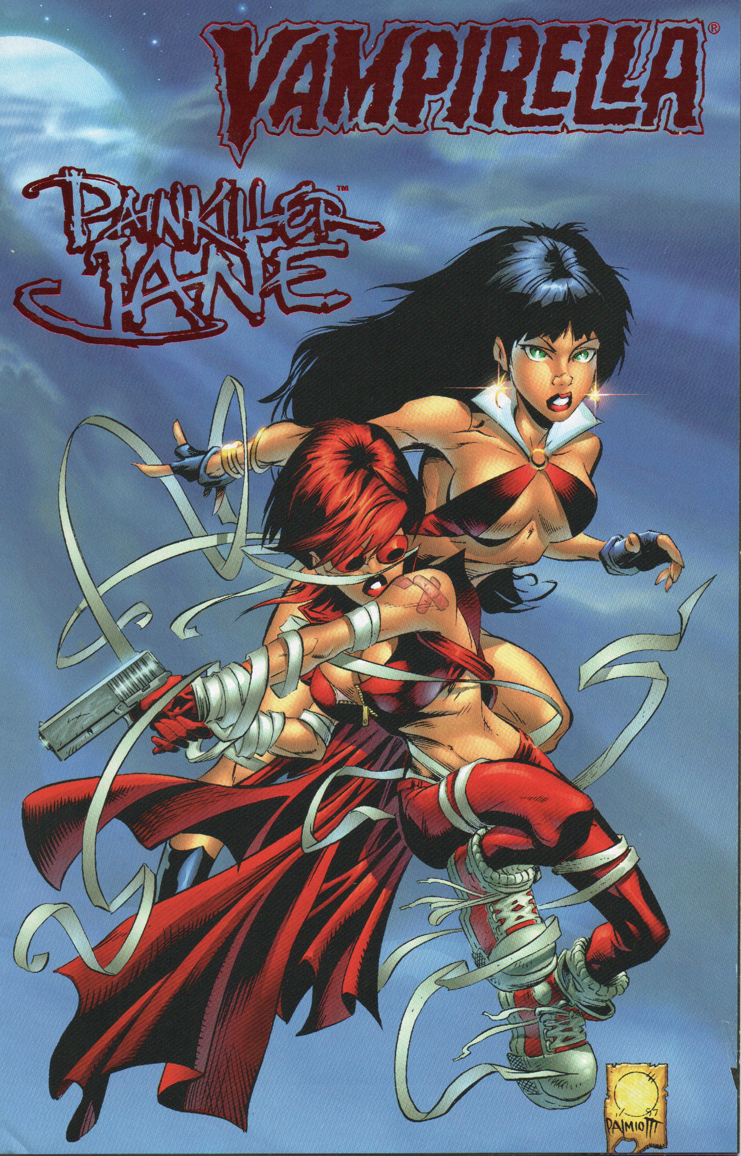 Vampirella Painkiller Jane Comic Book by Chaos Comics at TheGlassyLass.com