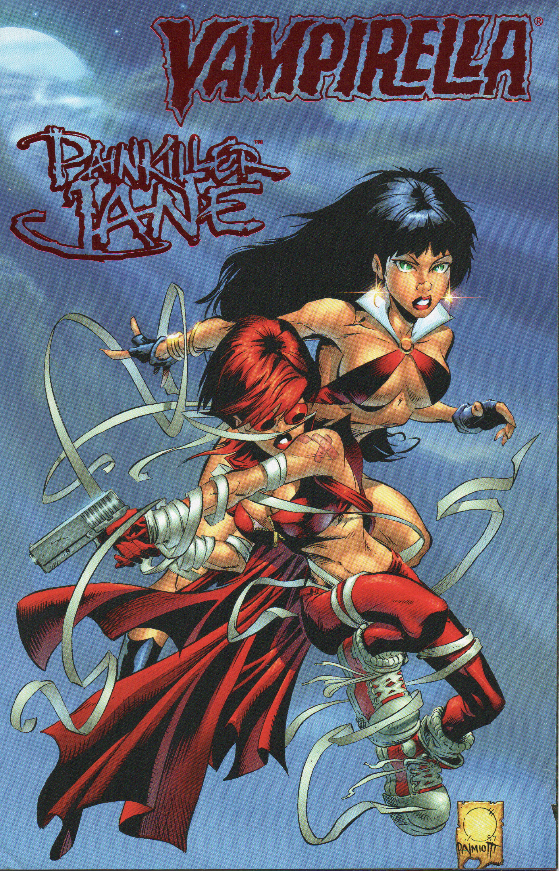 Vampirella Painkiller Jane Comic Book by Chaos Comics at TheGlassyLass.com