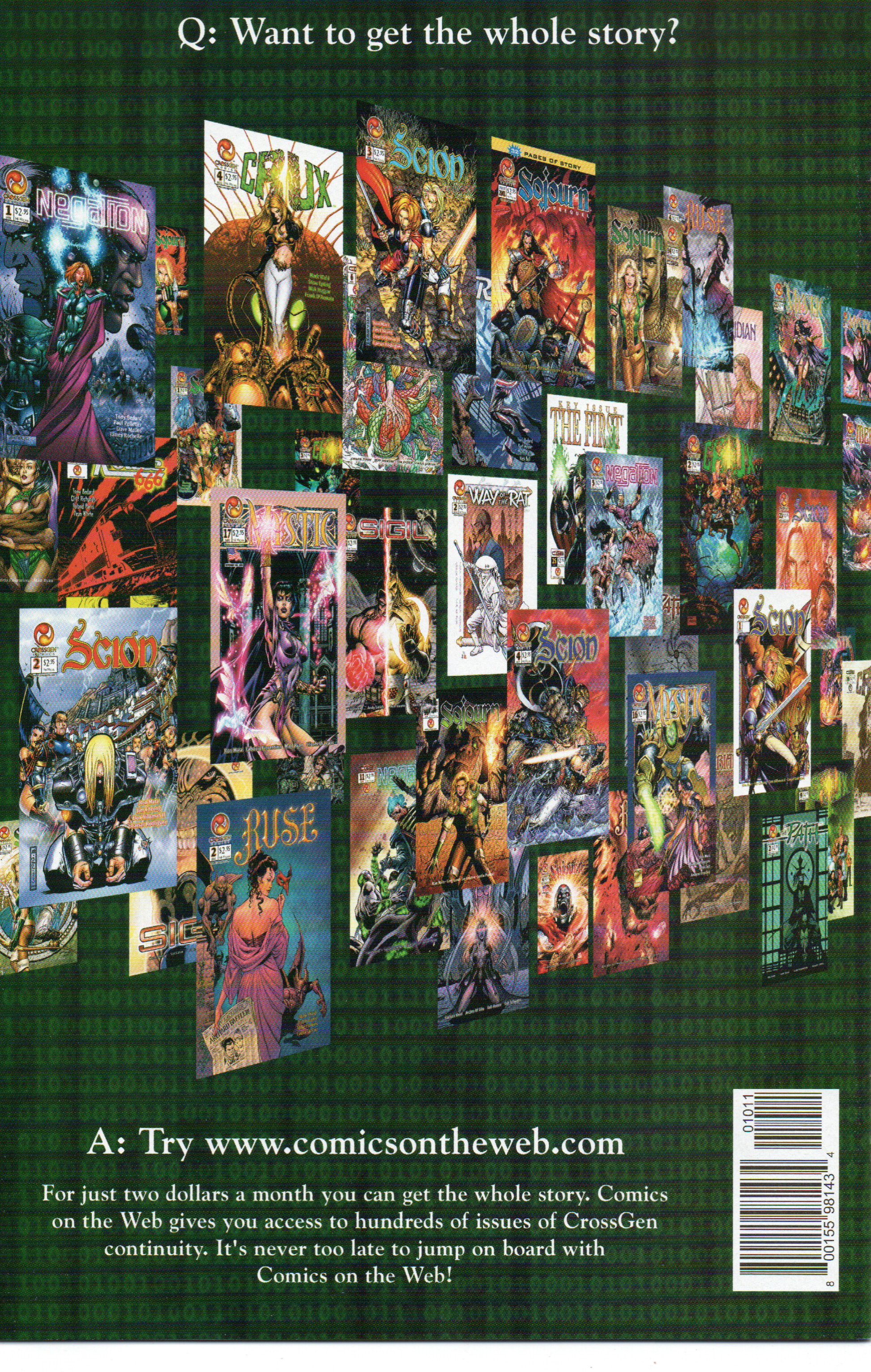 Way of the Rat #10 Comic Book by CrossGen Comics at TheGlassyLass.com