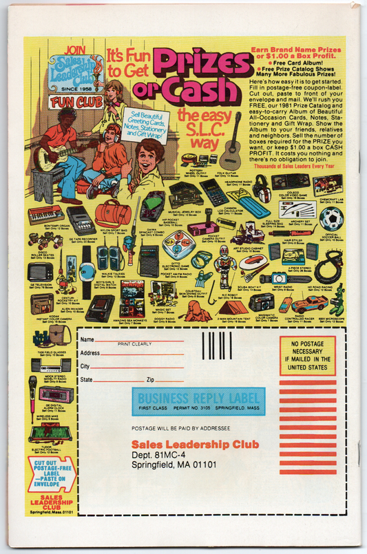 What If (Phoenix Had Not Died) #27 Comic Book From TheGlassyLass.com - Back Cover