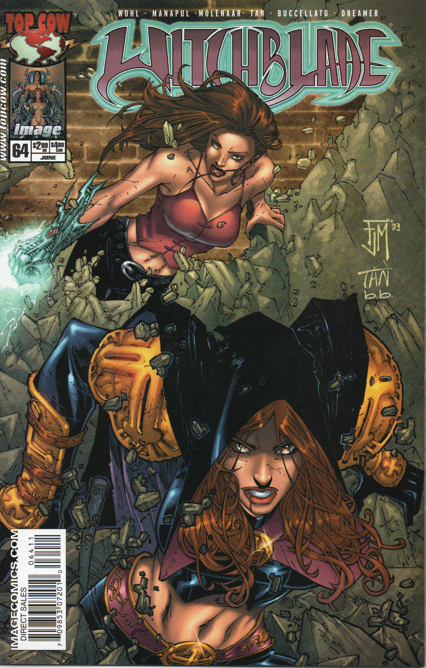 Witchblade #63 Comic Book by Top Cow Comics - Ungraded by TheGlassyLass.com