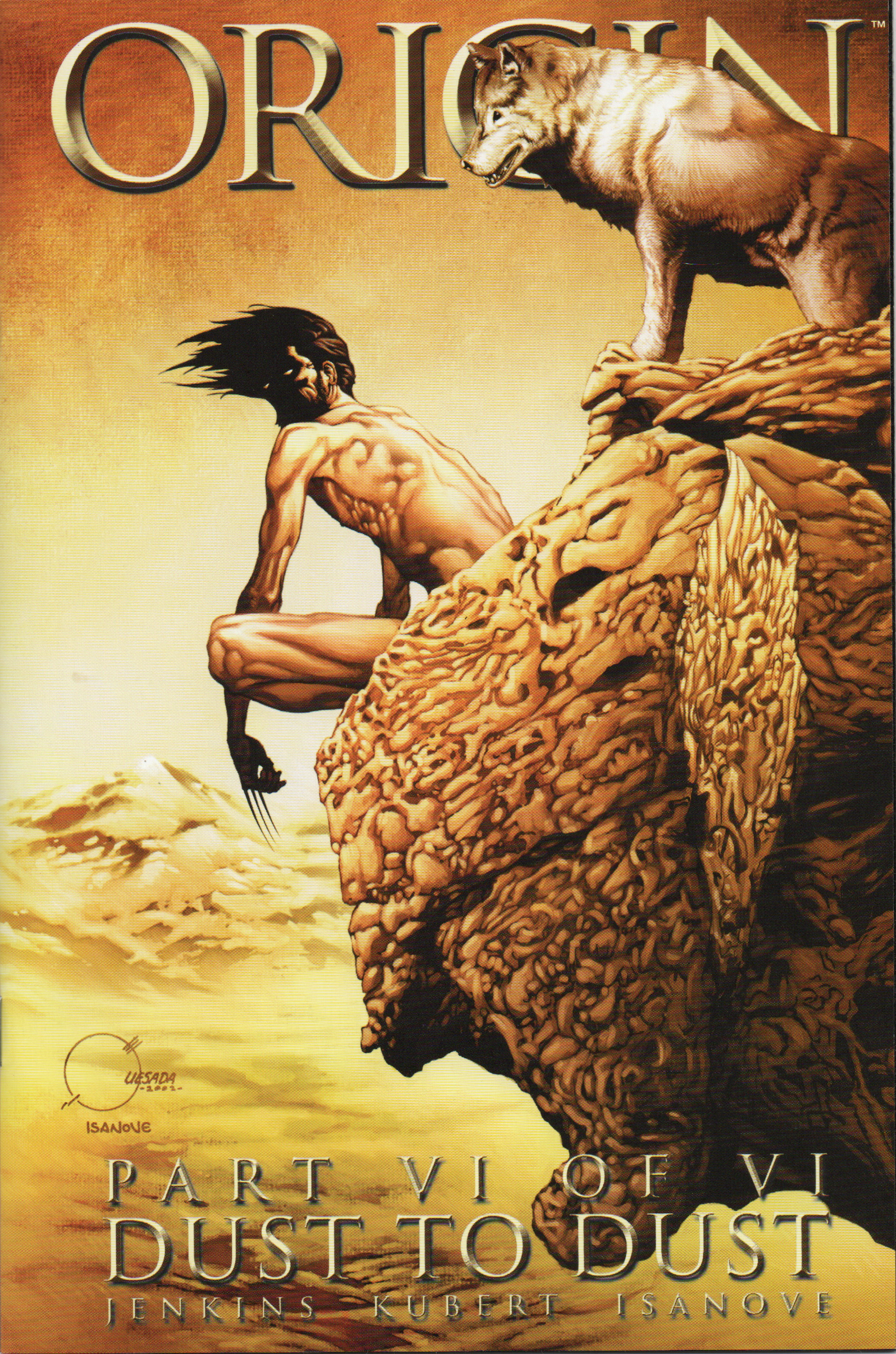 Wolverine: The Origin “Dust to Dust” #6 (1st Printing) Comic Book From TheGlassyLass.com - Front Cover