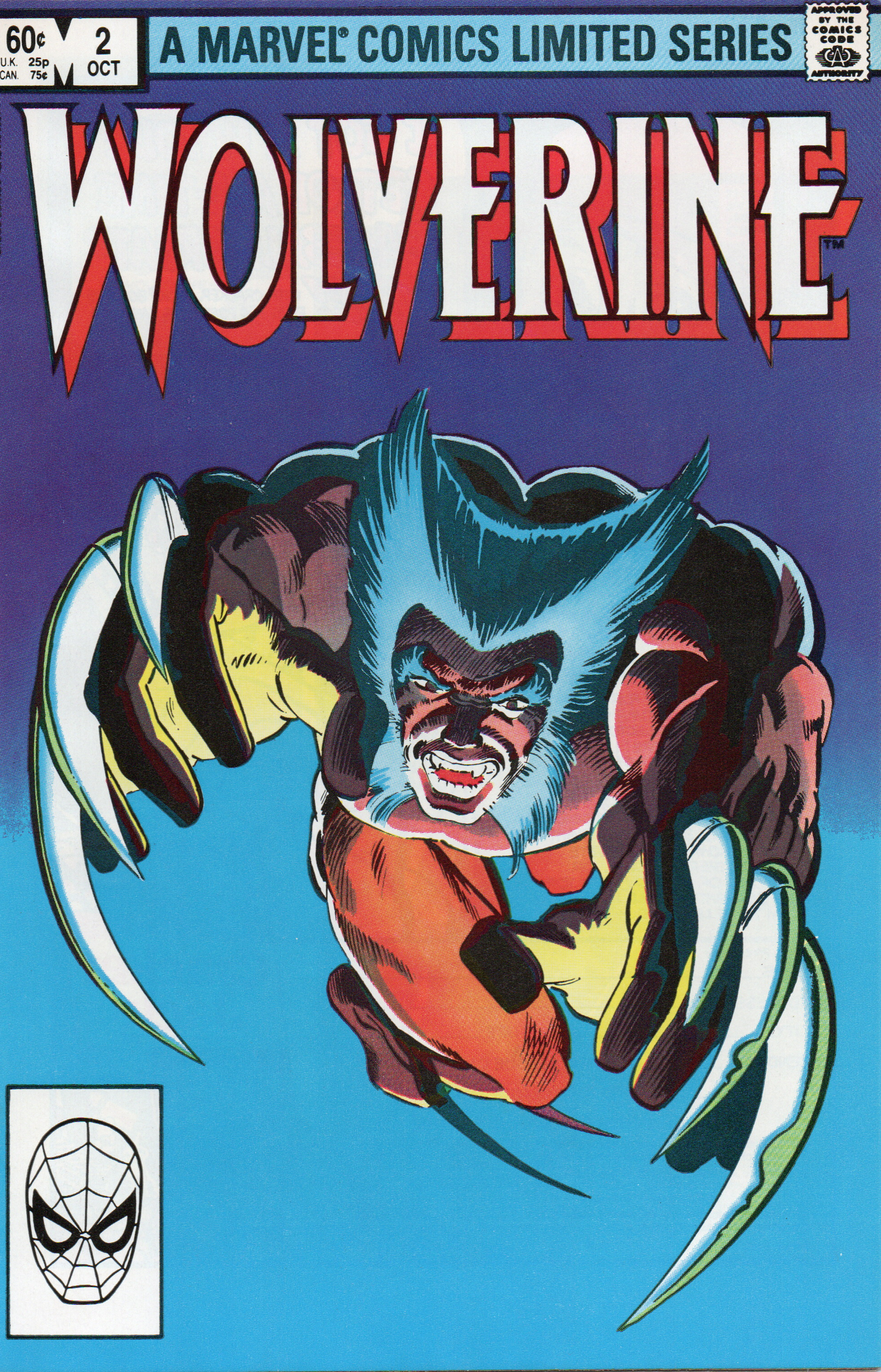 Wolverine Limited Edition (1982) Complete Series 1-4 by Marvel