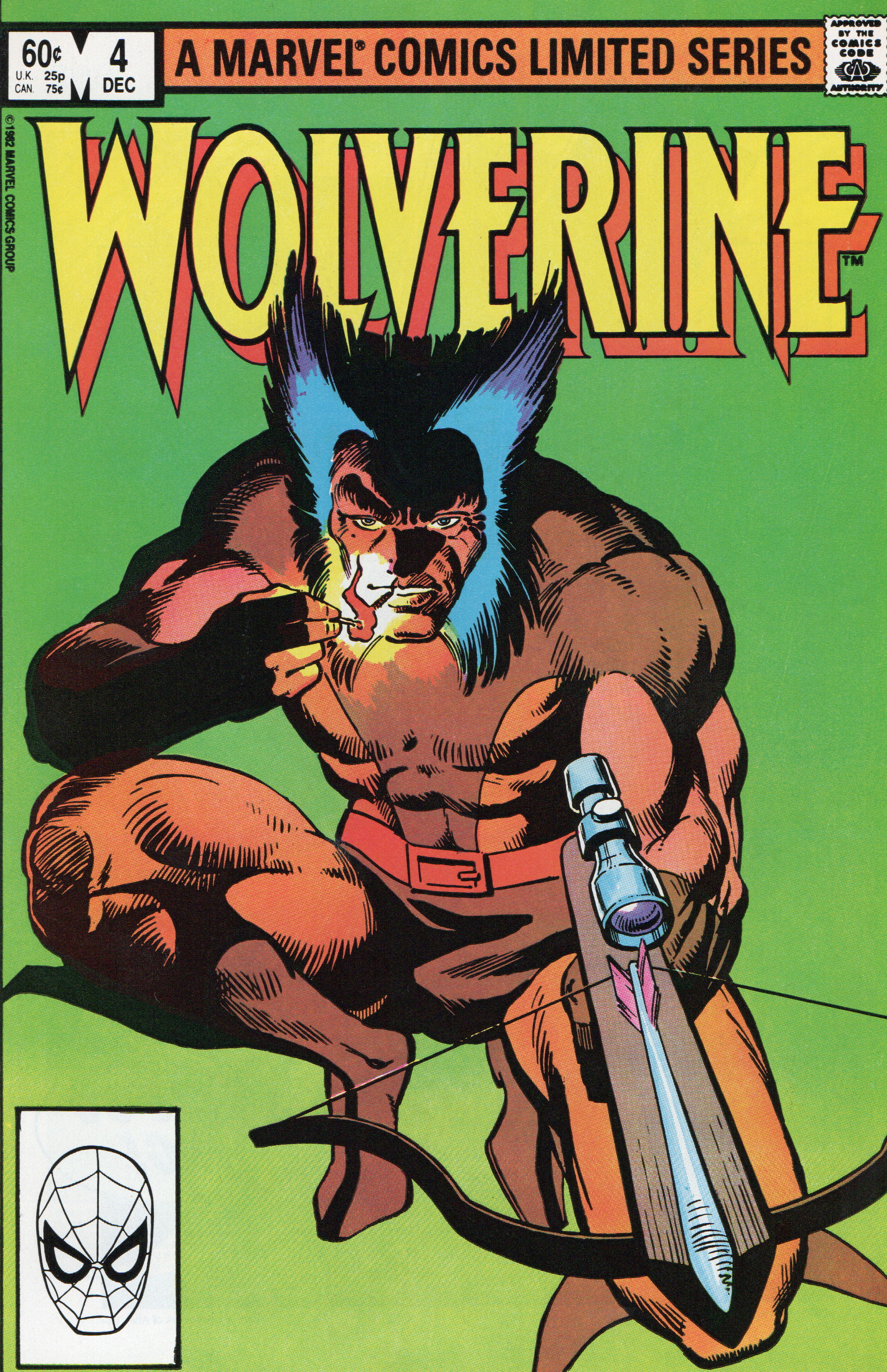 Wolverine Limited Edition (1982) Complete Series 1-4 by Marvel Comics - Ungraded by TheGlassyLass.com