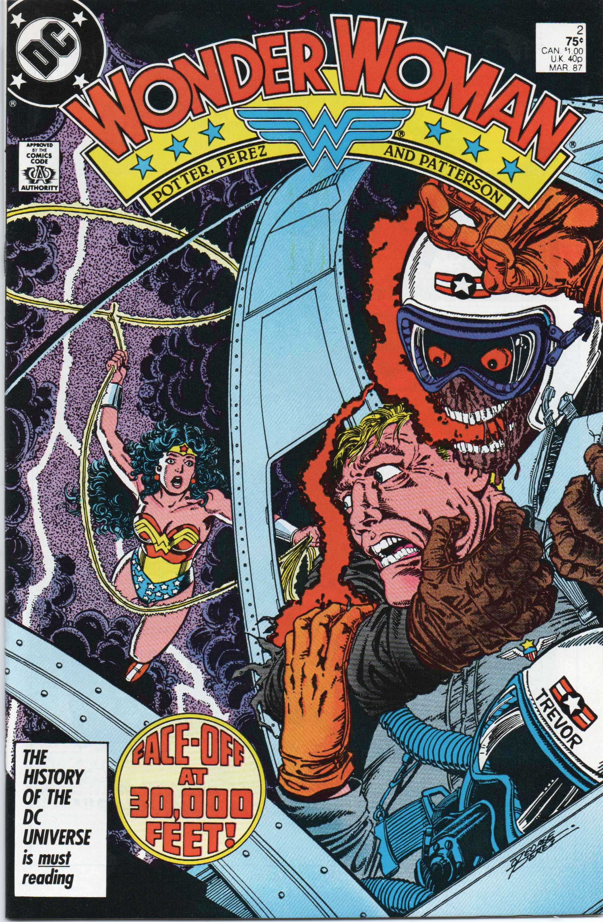 Wonder Woman #2 (2nd Series) Comic Book From TheGlassyLass.com - Front Cover