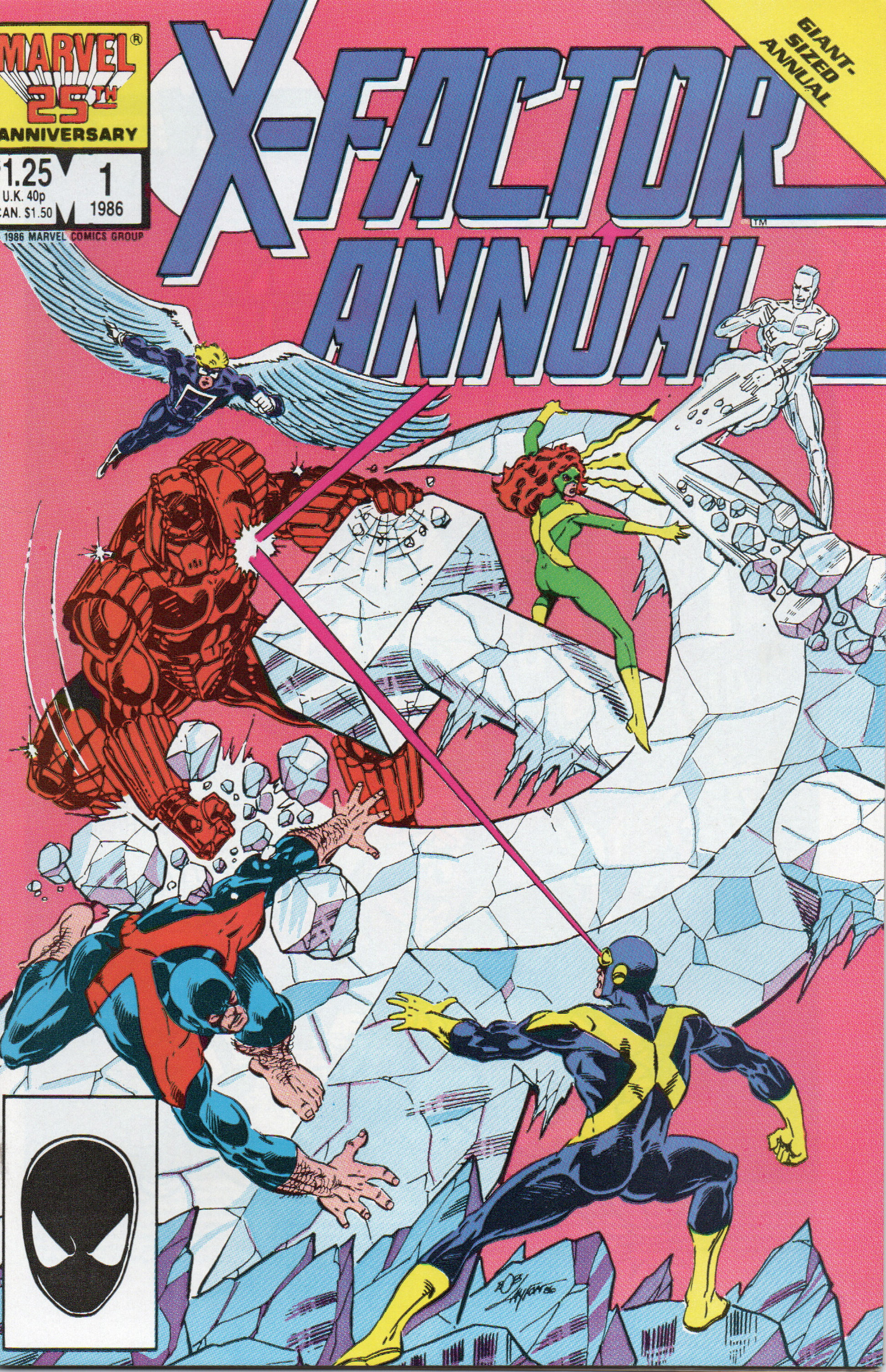X-Factor Annual #1 Comic Book From TheGlassyLass.com - Front Cover