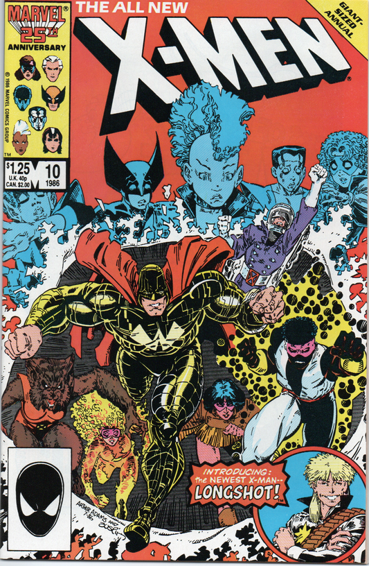 X-Men Annual #10 Comic Book From TheGlassyLass.com - Front Cover