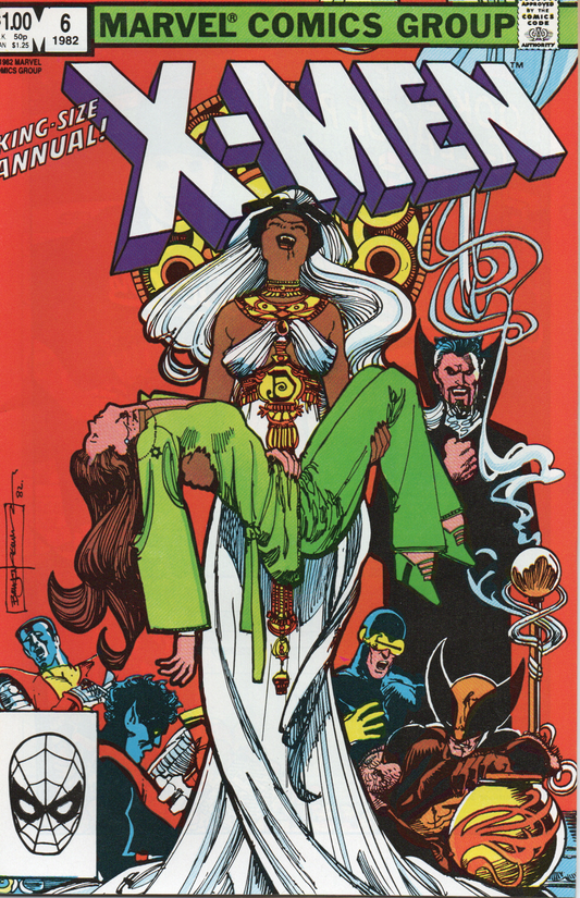 X-Men Annual #6 Comic Book From TheGlassyLass.com - Front Cover