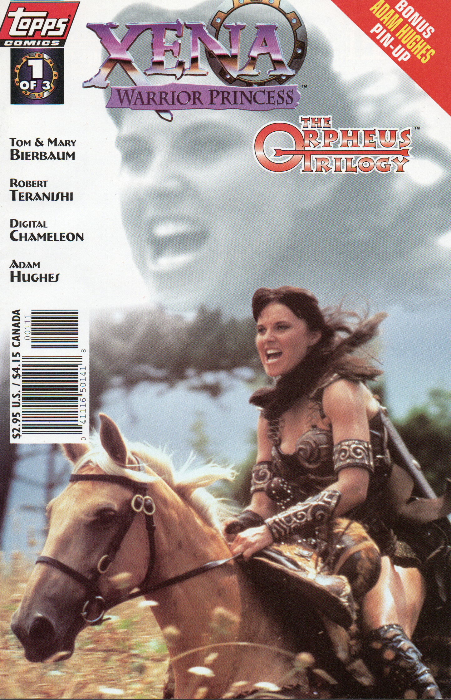 Xena Warrior Princess "Orpheus Trilogy" #1 Comic Book by Topps Comics at TheGlassyLass.com