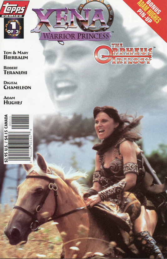 Xena Warrior Princess "Orpheus Trilogy" #1 Comic Book by Topps Comics at TheGlassyLass.com