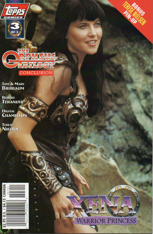 Xena Warrior Princess "Orpheus Trilogy" #3 Comic Book by Topps Comics at TheGlassyLass.com