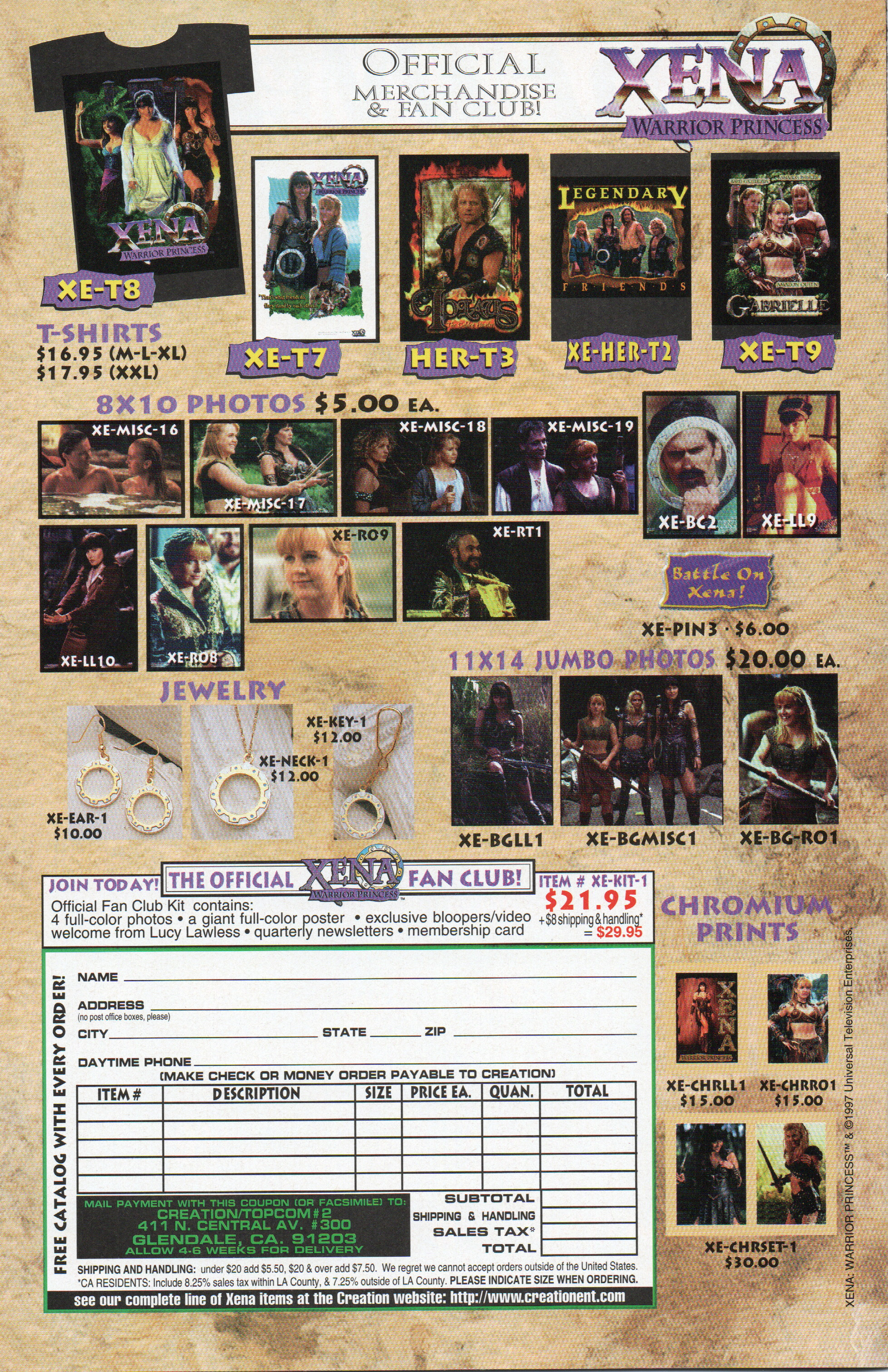 Xena Warrior Princess “Dragon’s Teeth” #2 Comic Book by Topps Comics at TheGlassyLass.com