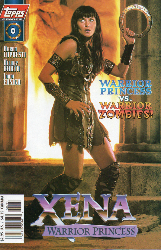 Xena Warrior Princess #0 Comic Book by Topps Comics at TheGlassyLass.com